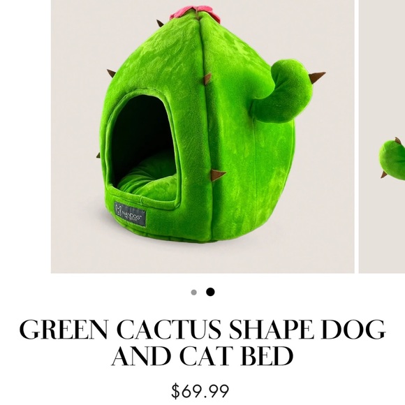 NANDOG Cactus Shape Dog and Cat Bed
